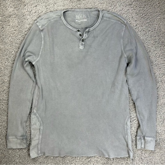 The Buckle Shirt Mens Large Henley Classic Casual Loungewear Streetwear Basic - Picture 1 of 4